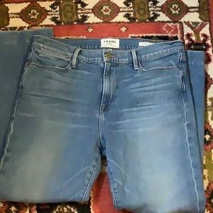 Frame Le High straight jeans